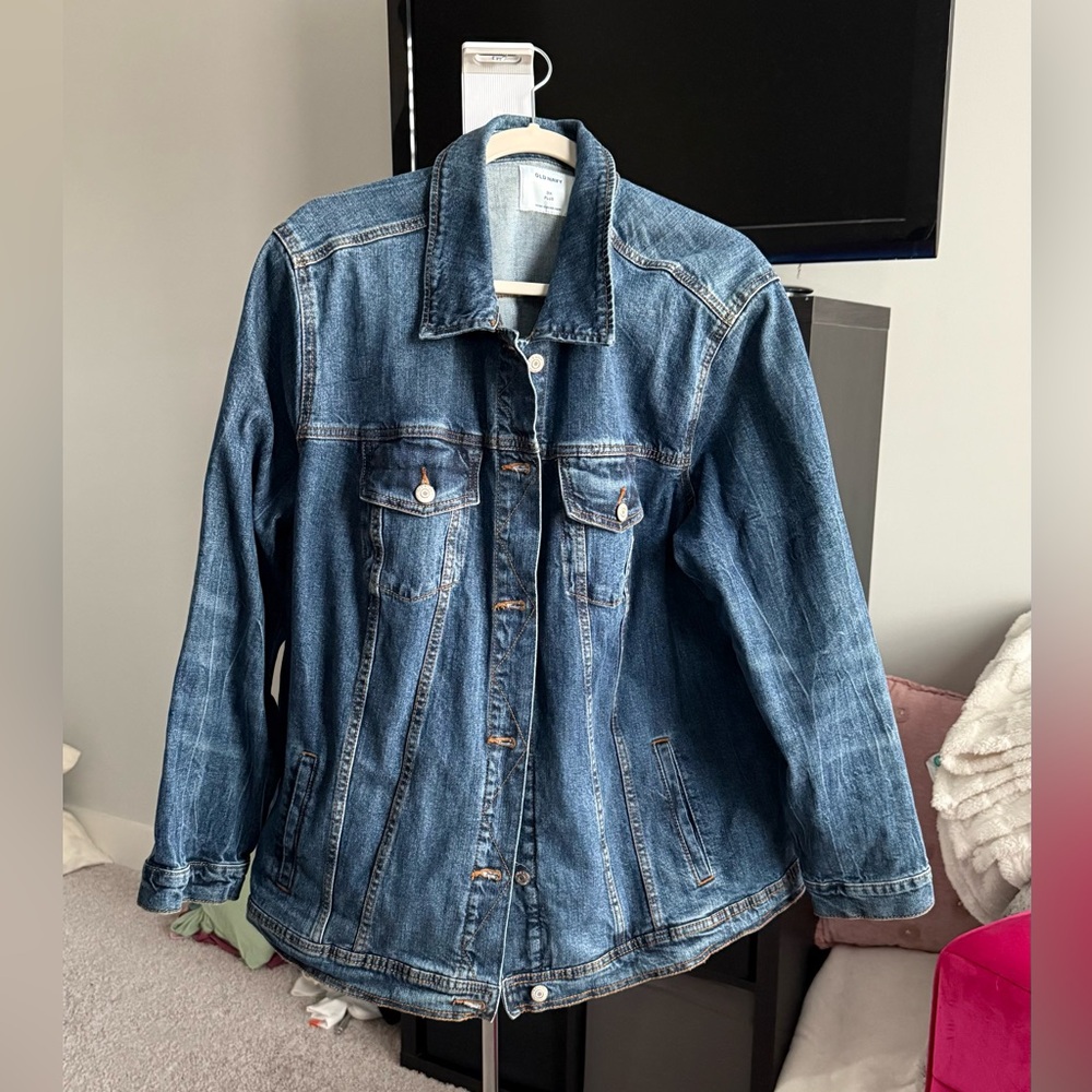 Old Navy - Classic Blue Denim Jacket - size 3X